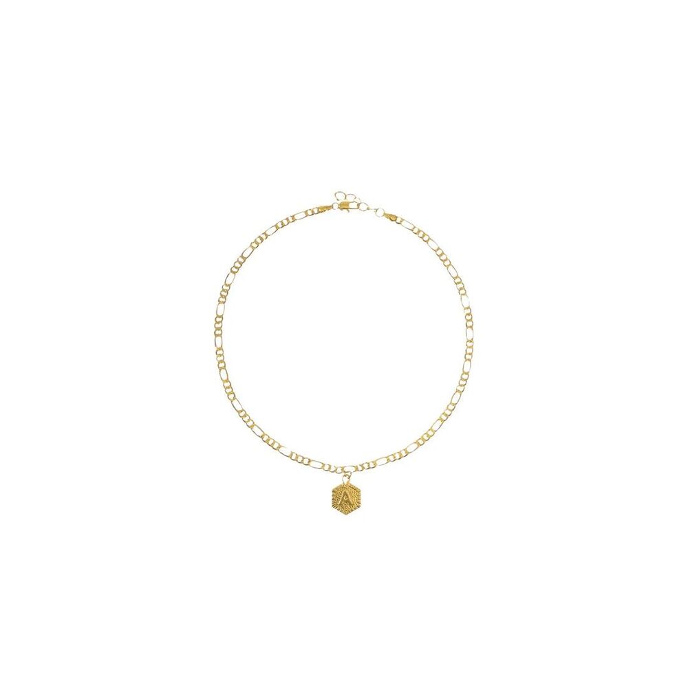 VibeSzn Initial Letter Anklet